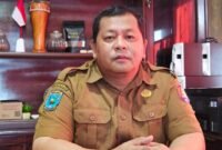 Plt. Kepala Dinas Perkebunan Fakfak Widhi Asmoro Jati, ST., MT saat ditemui wartawan jateng.tagarutama.com