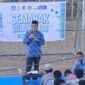 Kepala Sekolah SMPIT Insan Mulia Manokwari Makrup, S.S.M.Pd sedang mensosialisasikan program-program unggulan Sekolah Islam Terpadu (SIT) yang sejalan dengan kebijakan pemerintah, sekaligus mempererat silaturahmi antara pihak sekolah dan orang tua siswa di awal semester baru.
